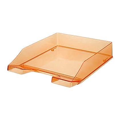 Semi-transparent Office Tray (10 Pieces) orange
